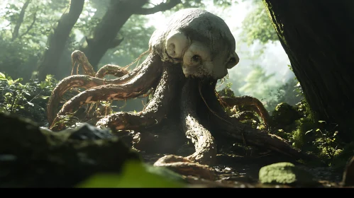 Enigmatic Entity in the Woods