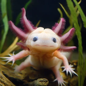 Aquatic Marvel: The Mesmerizing Axolotl