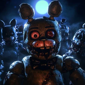 Sinister Animatronics in the Dead of Night