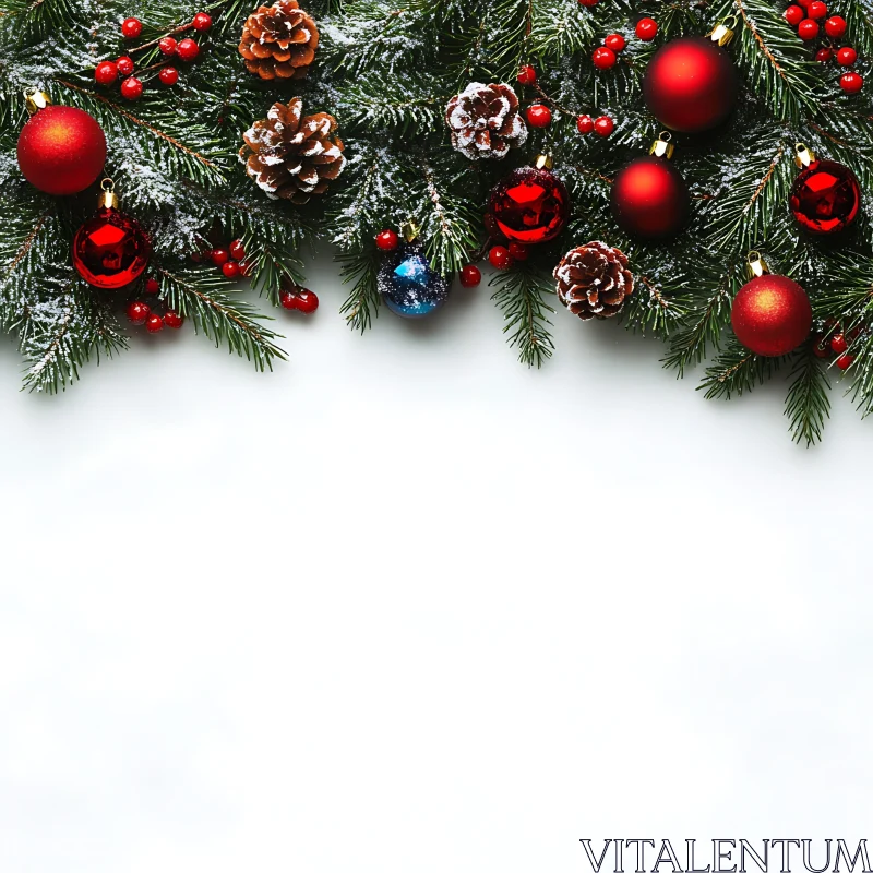 Holiday Decor: Snow-Dusted Pine Arrangement