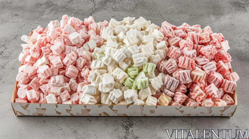 Delicious Turkish Delight - A Traditional Confectionery AI Image
