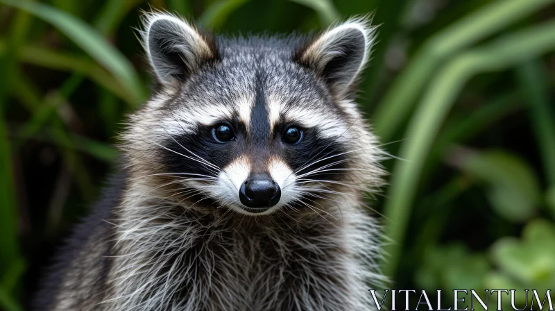 Captivating Raccoon Portrait | Wildlife Photography AI Image