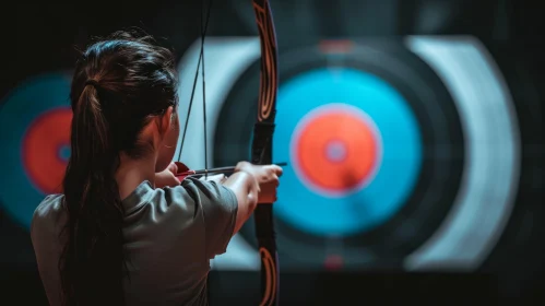 Night Archery: Immersive Experience with Emotional Intensity