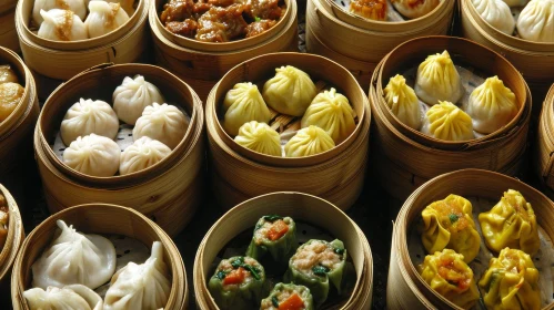 Exquisite Dim Sum Delights: A Visual Feast of Chinese Cuisine