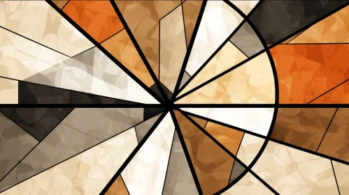 Colorful Mosaic Digital Painting for Home Decor