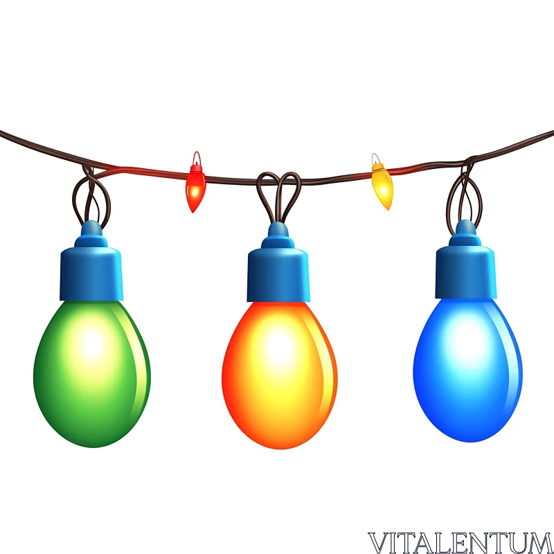 Colorful Festive String Lights