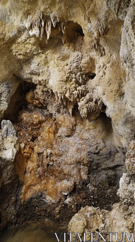 Intriguing Underground Limestone Cave