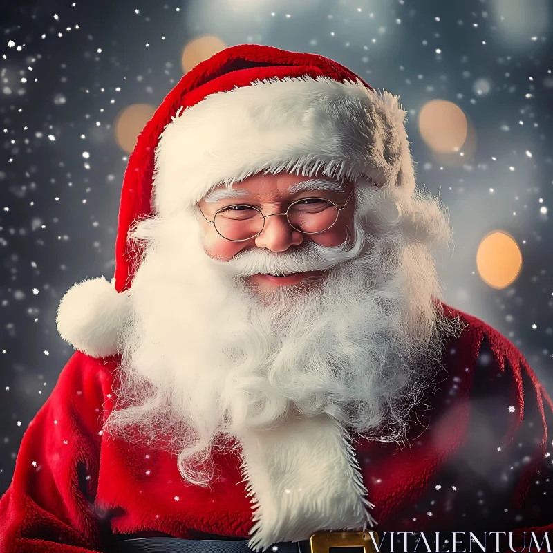 Santa Claus in Snow