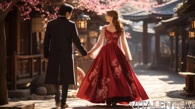 Chinese Couple in Traditional Attire: A Fairytale Brought to Life