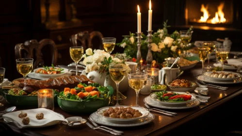 Exquisite Holiday Dinner: A Feast for the Senses