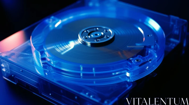 AI ART Intriguing Hard Disk Drive Image