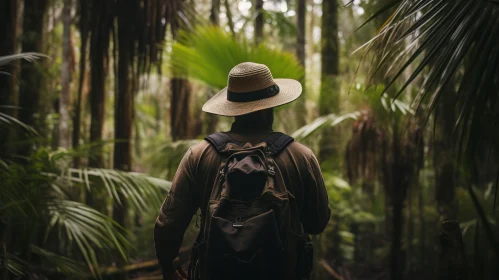 Man in Hat in Tropical Jungle | Nikon D850 | Scoutcore