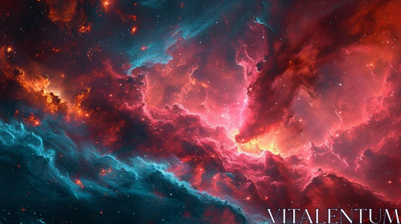 AI ART Stunning Nebula Image: A Celestial Masterpiece