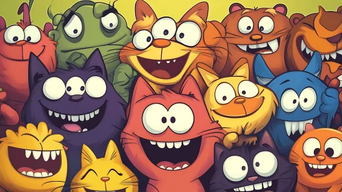 Humorous Animated Cats