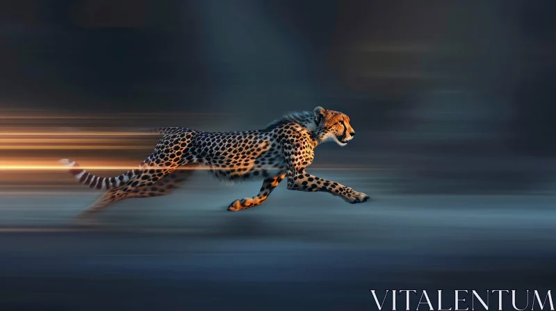 Incredible Cheetah Running | Fastest Land Animal | Wildlife Photography AI Image