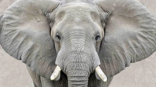 Majestic Elephant Close-Up Portrait