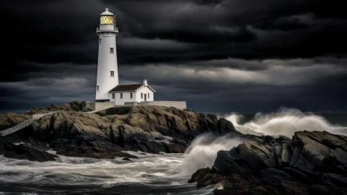 Haunting Lighthouse Photography: Dark and Moody Landscapes