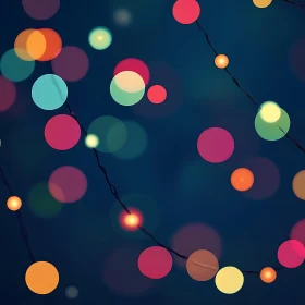 Colorful Night Lights: A Bokeh Artwork