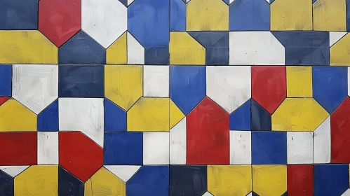 Colorful Geometric Tiles Pattern for Modern Design