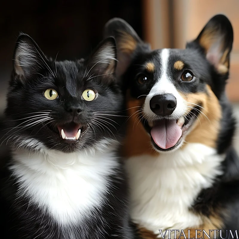 Joyful Pet Friendship
