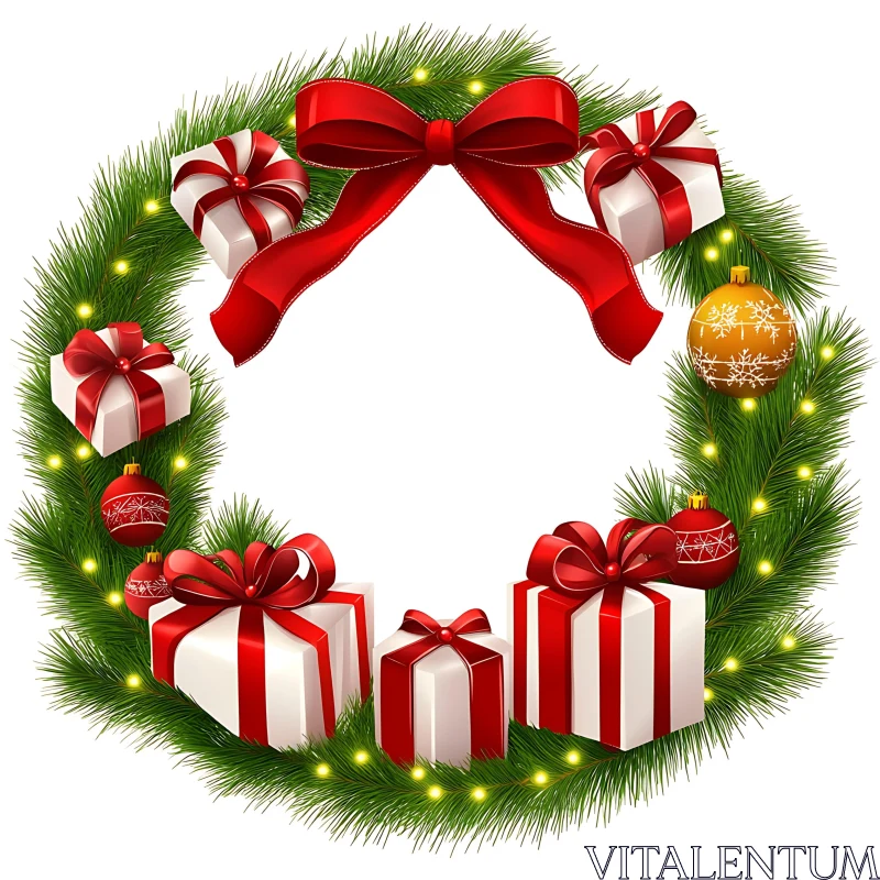 Holiday Wreath Decoration