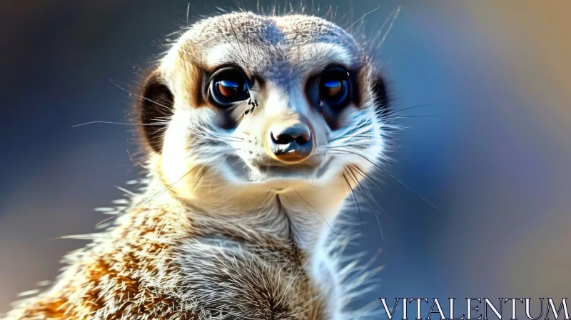 Close-Up of a Fascinating Meerkat | Nature Photography AI Image
