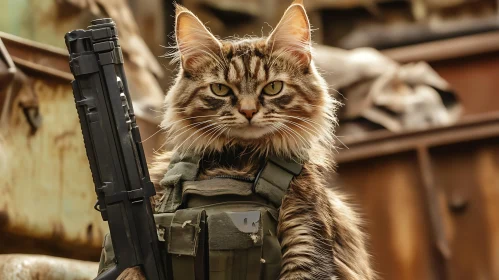 Combat-Ready Cat