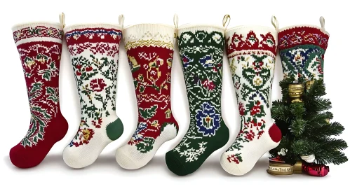 Intricately Designed Christmas Stockings for Holiday Decor