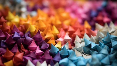 Colorful 3D Pyramids - Abstract Art