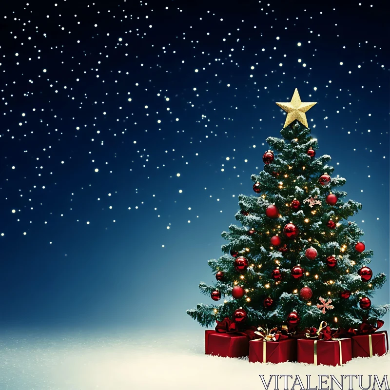 Enchanting Holiday Scene