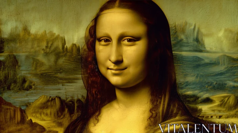 The Mona Lisa: A Masterpiece of the Renaissance Period AI Image