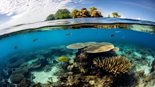 Underwater Coral Reef: A Captivating Display of Marine Beauty