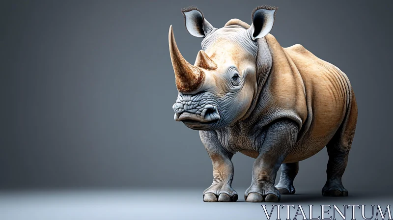 The Mighty Rhino AI Image