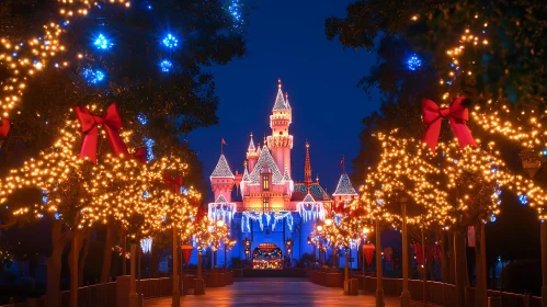 Magical Christmas Castle