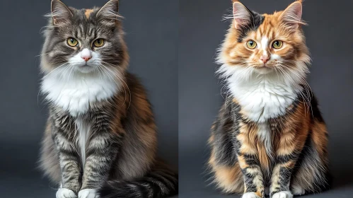 Charming Feline Portraits