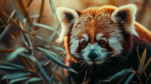 Adorable Red Panda in a Bamboo Forest | Wildlife Photography