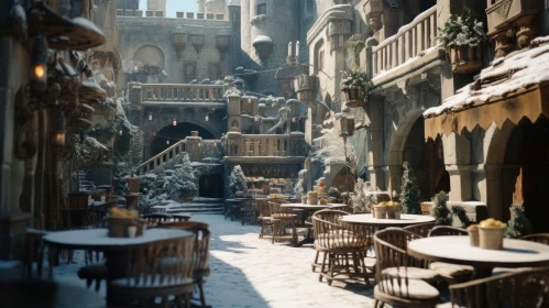 Snowy Castle: A Cinematic Dream with Ray Tracing