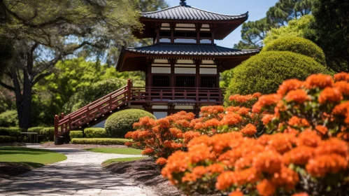 Tranquil Japanese Garden: A Serene Oasis of Nature