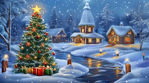 Tranquil Holiday Wonderland