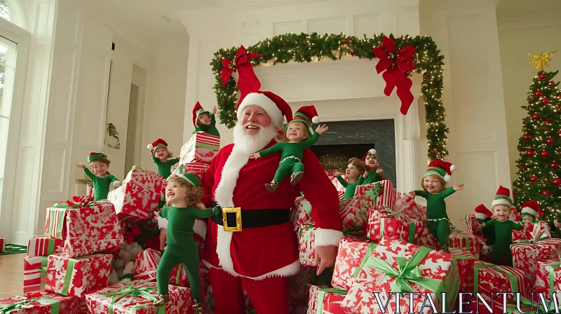 Holiday Cheer with Santa and His Elves