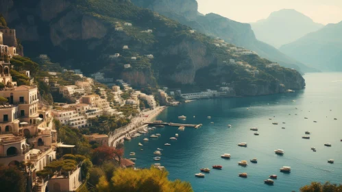 Captivating Villas on Cliff Surrounded by Mountains and Water