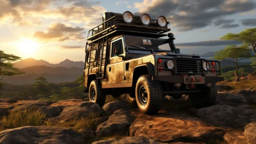 Land Rover Safari Adventure in Unreal Engine Style