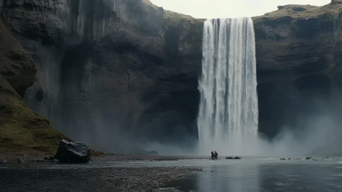 Captivating Waterfall: A Cinematic Masterpiece of Nature