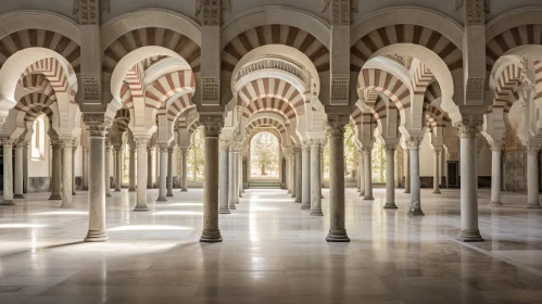 Great Mosque of Cordoba Interior - Architectural Masterpiece