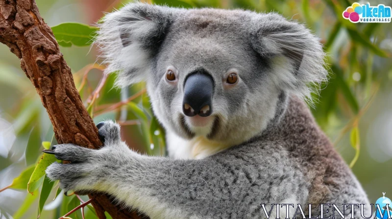 Stunning Koala Portrait: A Captivating Image from Australia AI Image