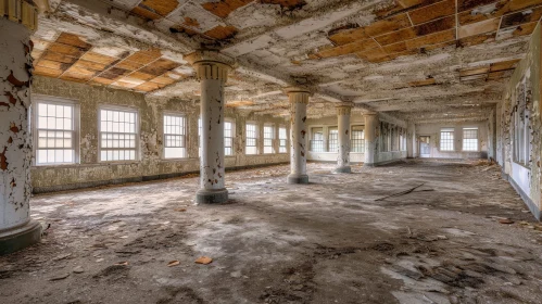 Decaying Beauty: Exploring the Mysteries of an Abandoned Room