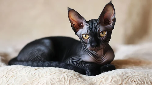 Graceful Sphynx Cat