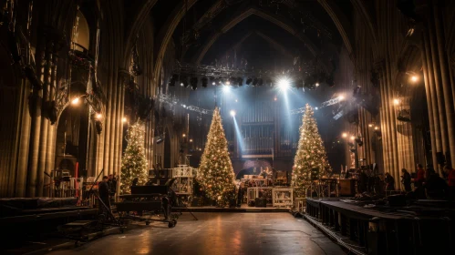 Enchanting Christmas Concert with Captivating Christmas Trees