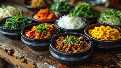 Savor the Flavors of Korean Cuisine: Banchan and Rice