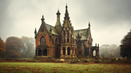 Eerie Abandoned Mansion Photography